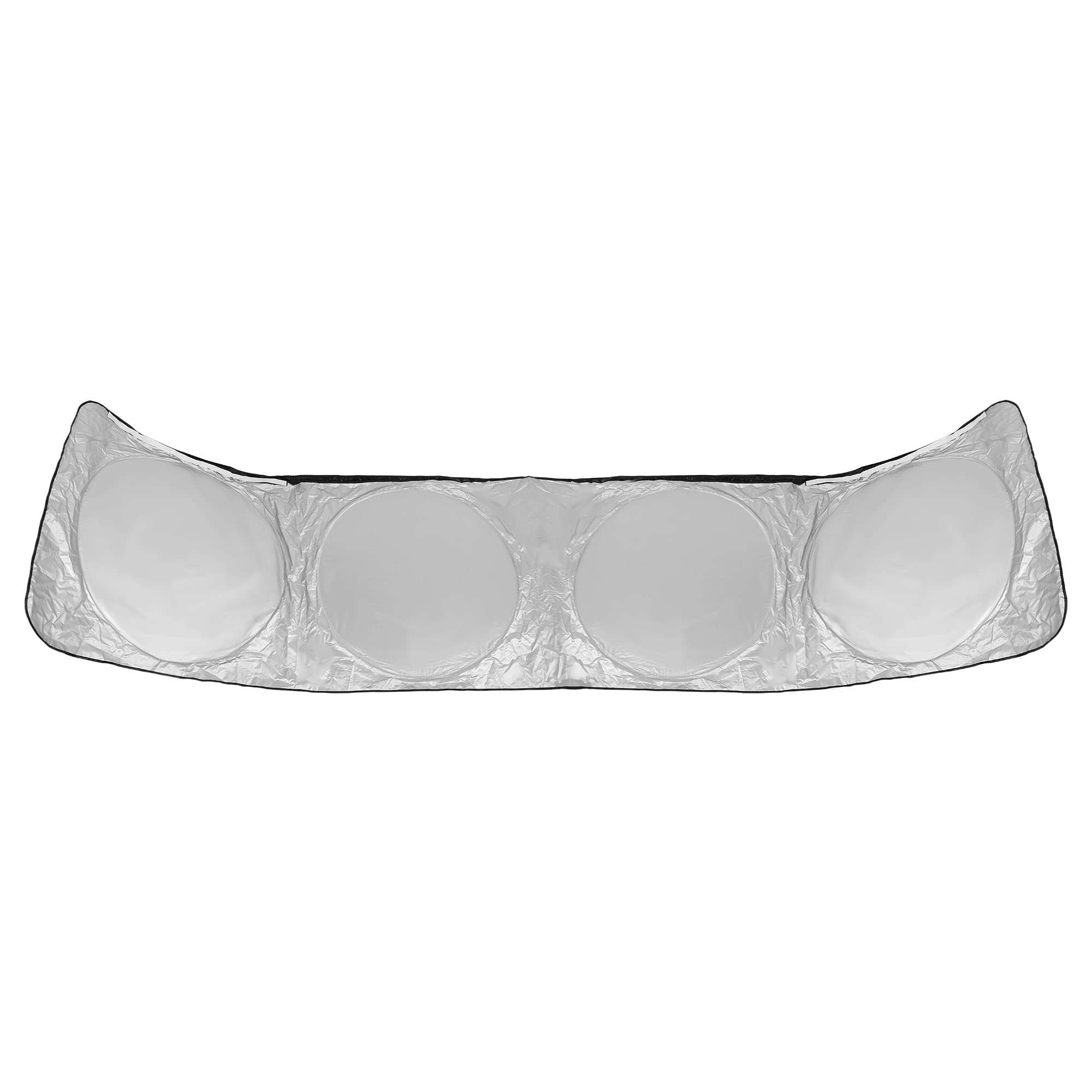 Photo 1 of X AUTOHAUX Semi-Truck Sunshade for Windshield and Side Window Full Covered 240T Nylon Polyester Foldable Sun Shade Sun Heat Proctection Cool Temperature for Trailer Commercial Big Rig Trucks