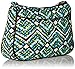 Vera Bradley Women's Cotton Little Crossbody Purse, Rain Forest, One Size