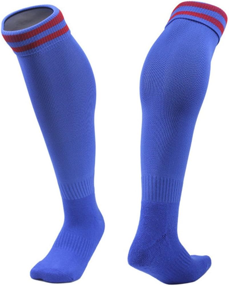 ESTAMICO Unisex Child's Football Sports Sock Boys Over Knee High Socks