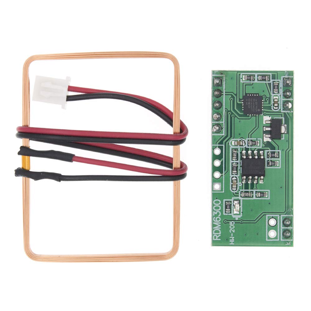 Fasizi RDM6300 125Khz EM4100 RFID Reader Module UART Output Access Control System for Arduino