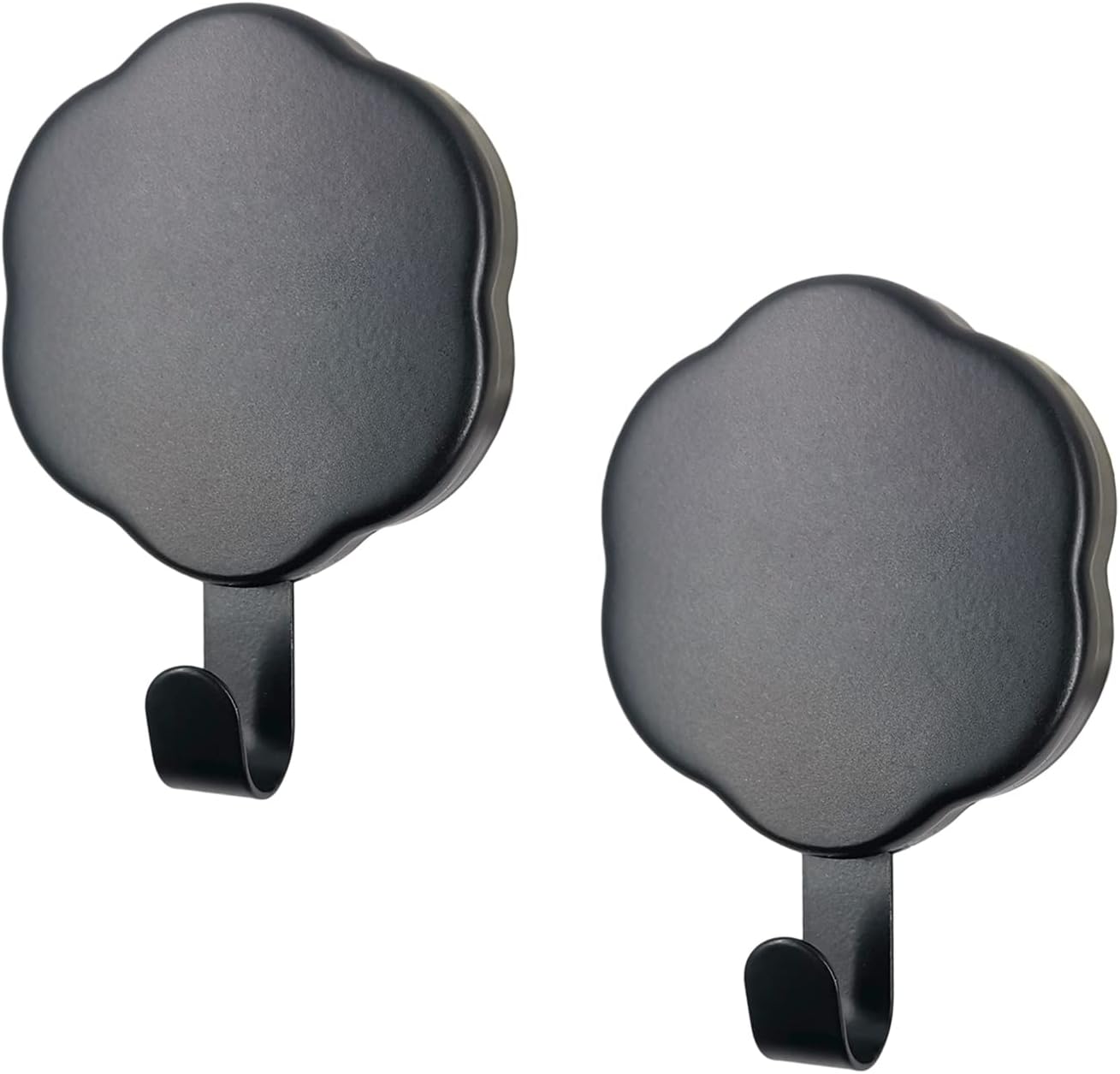 Wreath Hangers - Sattiyrch Magnetic Wreath Hanger for Metal Door,Magnet Door Hooks for Front Door,Strong Wreath Holder,Hold Up to 8 lbs(Black, 2)