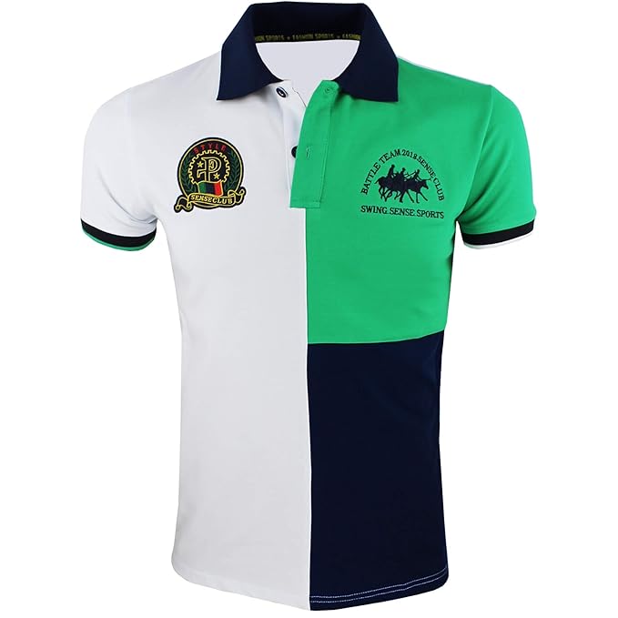 amazon polo uomo manica corta