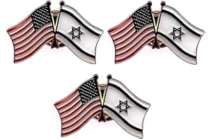 WORLD FLAGS DIRECT 3 National Country Flag USA Friendship Flag Lapel Pins Pack of 3 International & American Double Flag Pin Badge