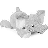WeBingo Elephant Weighted Stuffed Animals, 5 Pounds