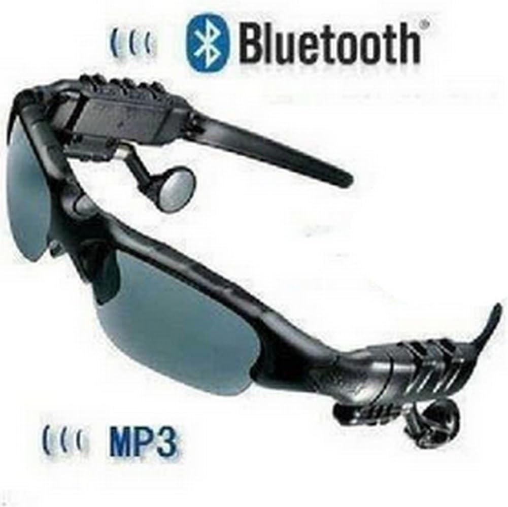 Ayangyang Music Player Sunglasses High Stereo Sports Mp3 Sunglasses WMA Sound Player in Ear Headphone 2gb Headset Mp3 Glasses with Blue Tooth