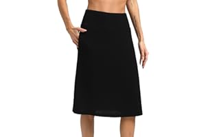 CZRLHYT Skorts Skirts for Women Modest Knee Length Skirts Athletic Skorts
