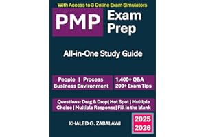 PMP Exam Prep – Ultimate All‑in‑One Study Guide to Prepare for the PMP Exam with Confidence: 1,400+ Q&As & 3 Online Exam Simulators: Aligned with ... All PMP & PMI Exam Changes and Domains