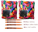 Water Balloons Refill Kit: Refill Your used Straws In a Jiffy - 1000Not Once But 5x With This Party Time Balloon Kit - 5X Fun. Straws not Included!