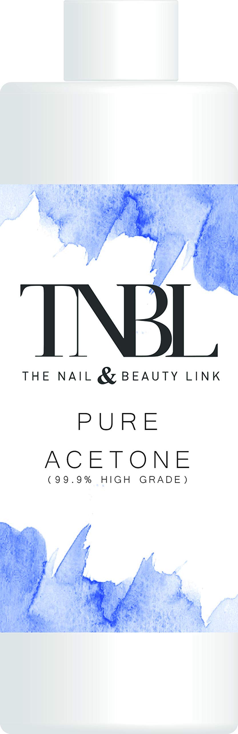 TNBL 100% Pure Acetone Nail Polish Remover UV/LED GEL Soak Off (500ml)