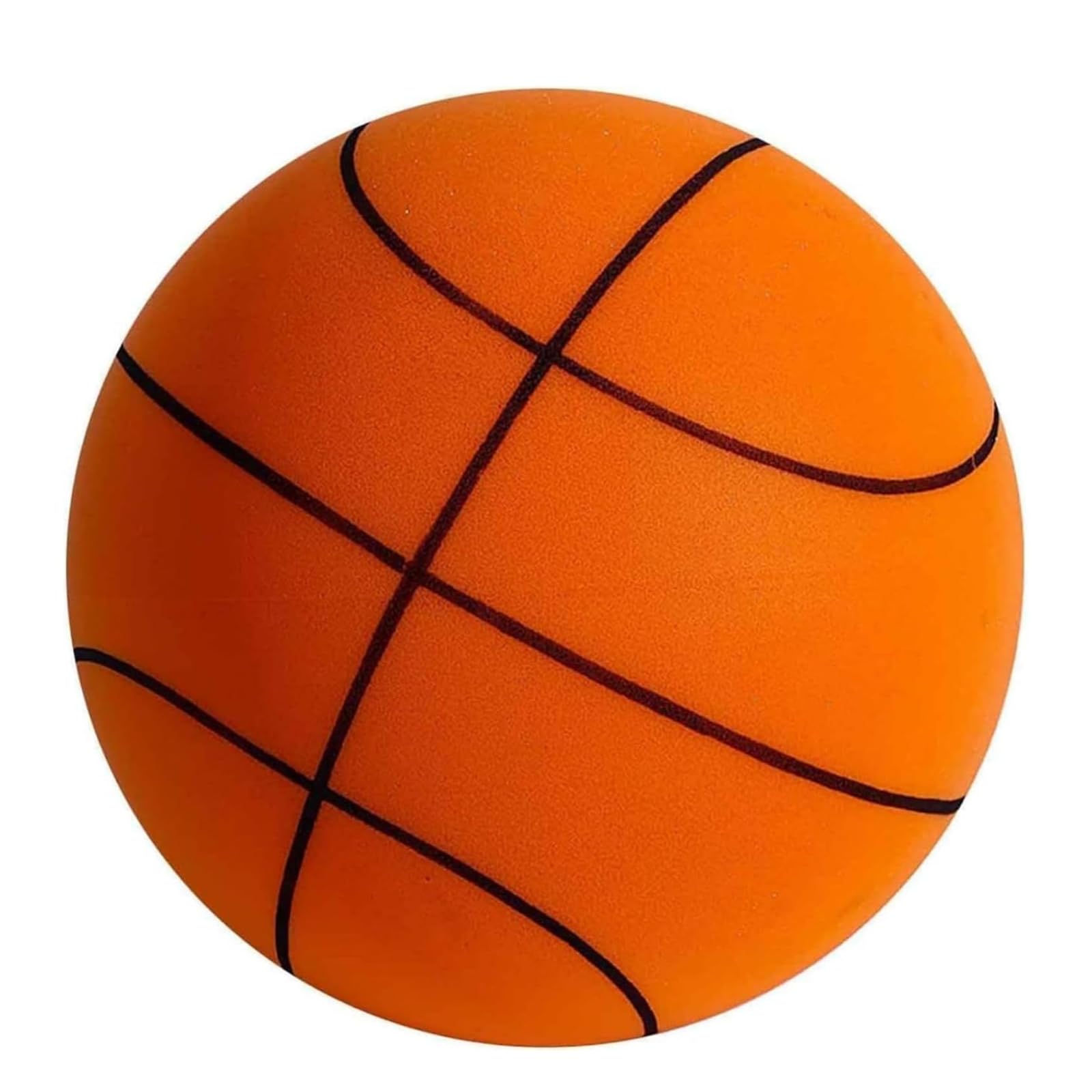 Photo 1 of 2025 Upgrade Silent Basketball Size 7 (29.5"), Grooved Airless Indoor Basketball, Highly Elastic Quiet Foam Ball,Indoor Training and Without Noise