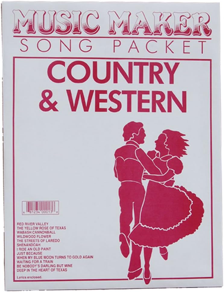 Country Western Songpacket for The Music Maker