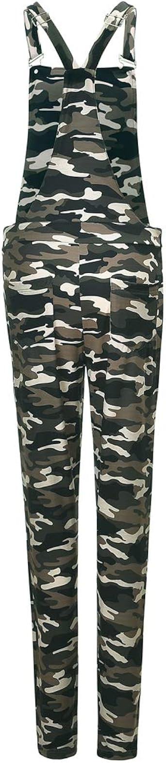 camo dungarees womens