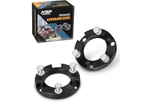 KSP PERFORMANCE KSP 1.5" Front Leveling Lift Kits for Tacoma, 1.5 inch Front Strut Spacers Lift Kit for Toyota Tacoma 2005-2023 4Runner 2003-2024 FJ Cruiser 2007-2015, 1.5in Suspension Level Kit Aluminum Lift Spacers