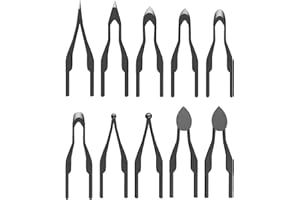 FIRElood Wood Burning Kit,Wood Burning Tips Wood Burner tip,Burning Tool Wood Burning High impedance Nickel-Chromium Wire Pen tip Wood Burning Tool Pen tip nibs for Writing Instruments Pen nibs