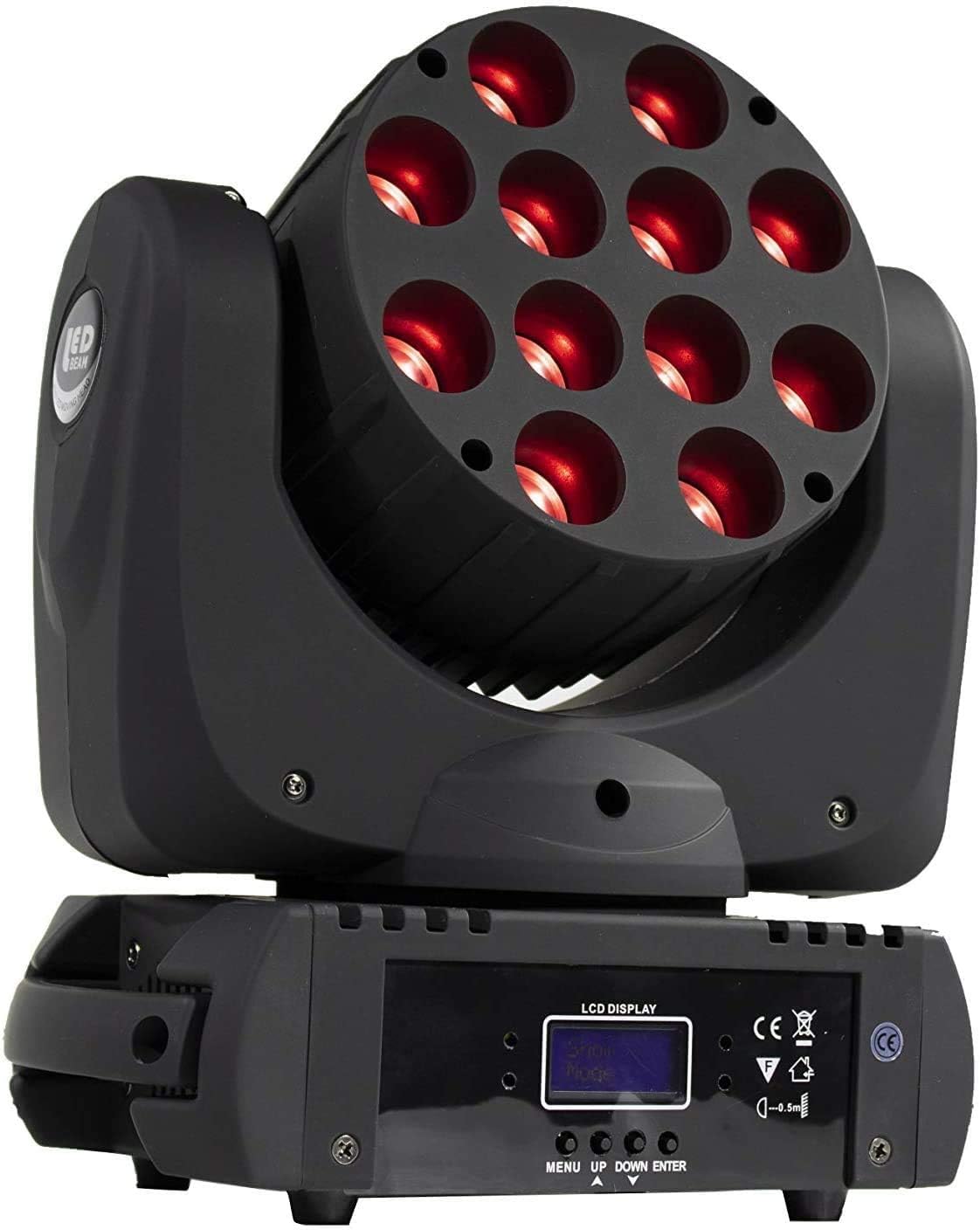 LED Beam Moving Head 12x12W RGBW 