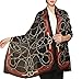 Butterfly Rose 100% Mulberry Silk Fashion Pattern Long Scarf Shawl Wrap 71