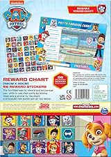 Paper Projects Paw Patrol Potty Toilet Training Reward Chart Stickers Ages 3+ view 3