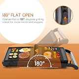 Aigostar Sandwich Toaster Panini Press 180° Open 800W Stainless Steel view 3