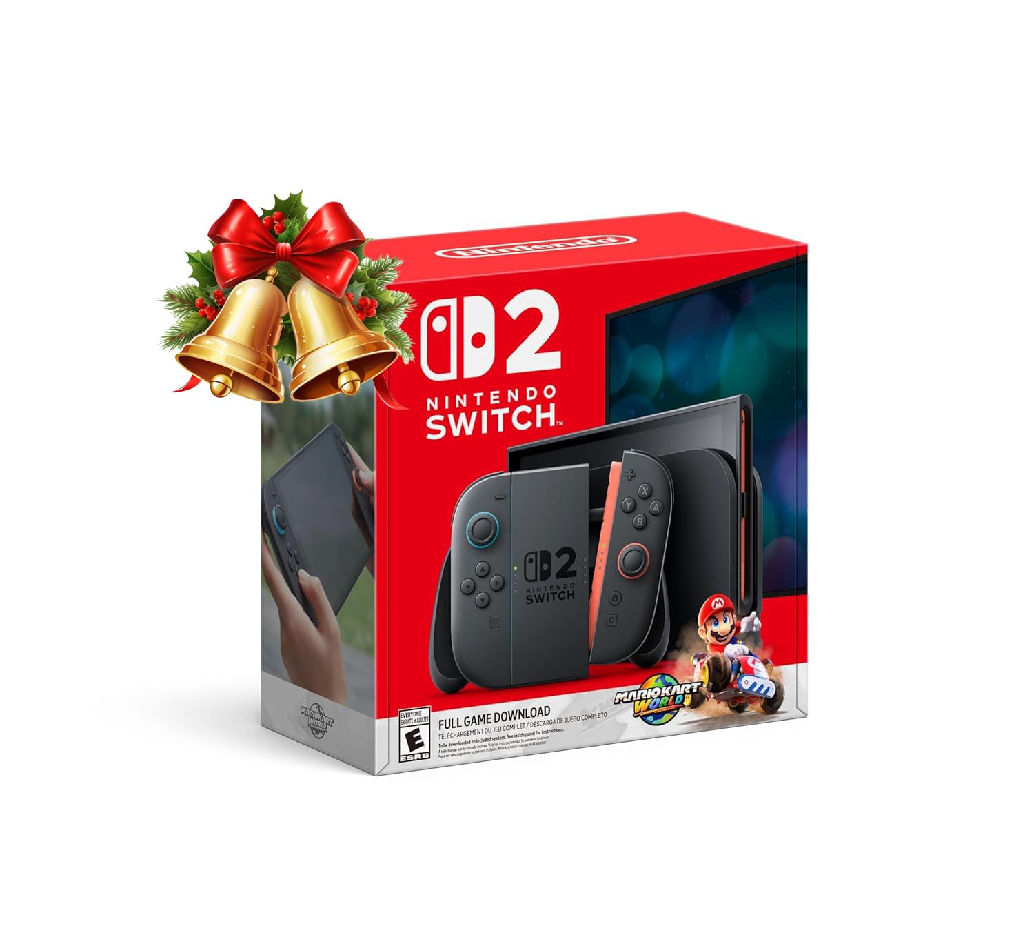 Nintendo Switch 2 + Mario Kart World Bundle (HK version -w/Adapter)