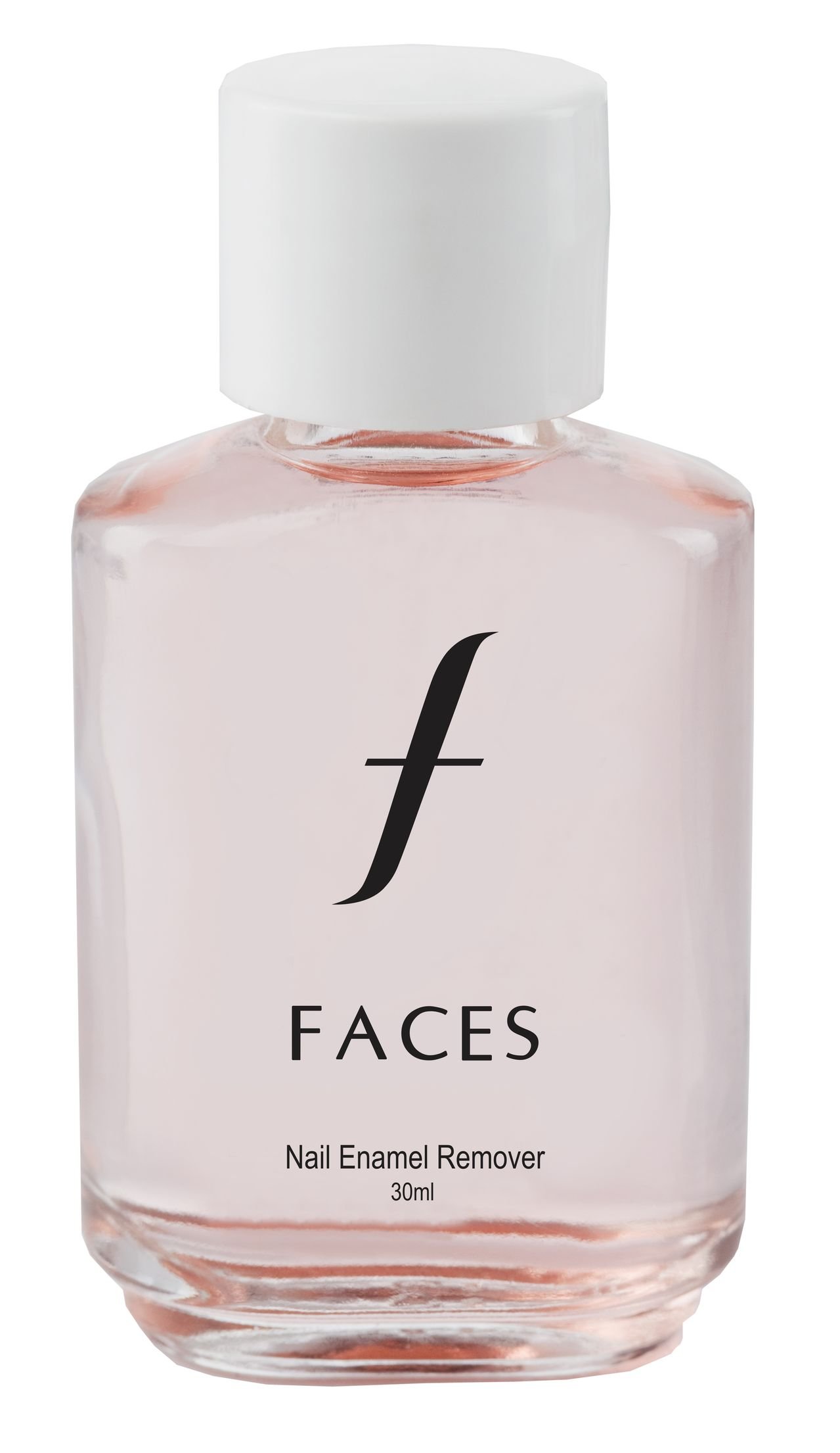 Faces Nail Enamel, Remover 01, 30Ml, Transparent 01