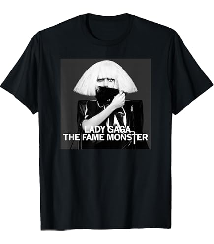 Amazon.com: Official Lady Gaga The Fame Monster Brunette T-Shirt