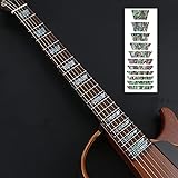 Alnicov Guitar Fretboard Markers Inlay Sticker,DIY