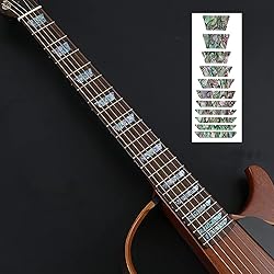 Alnicov Guitar Fretboard Markers Inlay Sticker,DIY