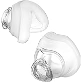 Medihealer 2 Packs Replacement Cushion for Wisp, Nasal Replacement Cushion for Wisp Fabric and Silicone Frame,Not Fit Dreamwisp,Great Value Supplies (L)