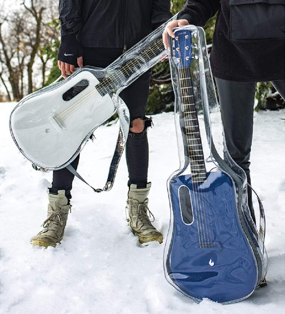 transparent guitar case