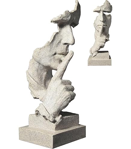 YouFine 9.8'' Bronze Melancholy Statue Sculpture -Albert Gyorgy