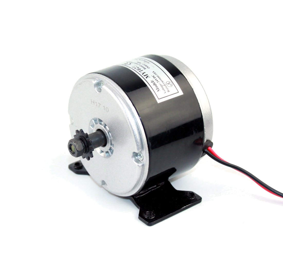 Lfaster 24V 250W Electric Brushed DC Motor Electric DIY 250W Motor Kit