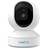 REOLINK 2K Indoor Camera, E1 Plug-in 2.4G WiFi Security Camera Wireless for Baby/Pet Monitor with Phone app, 360 Degree Pet C