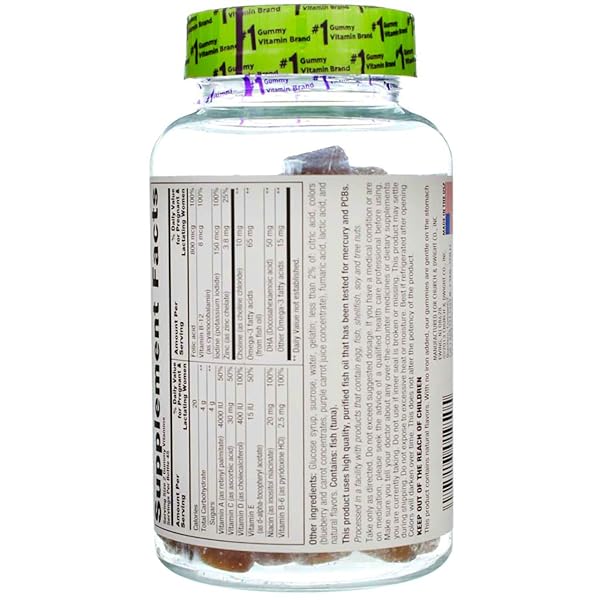 VITAFUSION PRENATAL DIETARY SUPPLEMENT, LEMON & RASPBERRY LEMONADE FLAVORS 90 EA (PACK OF 7)