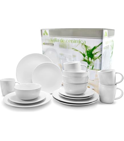 Vajillas Para Personas Vajillas De Lujo Salt Pepper Hana Para