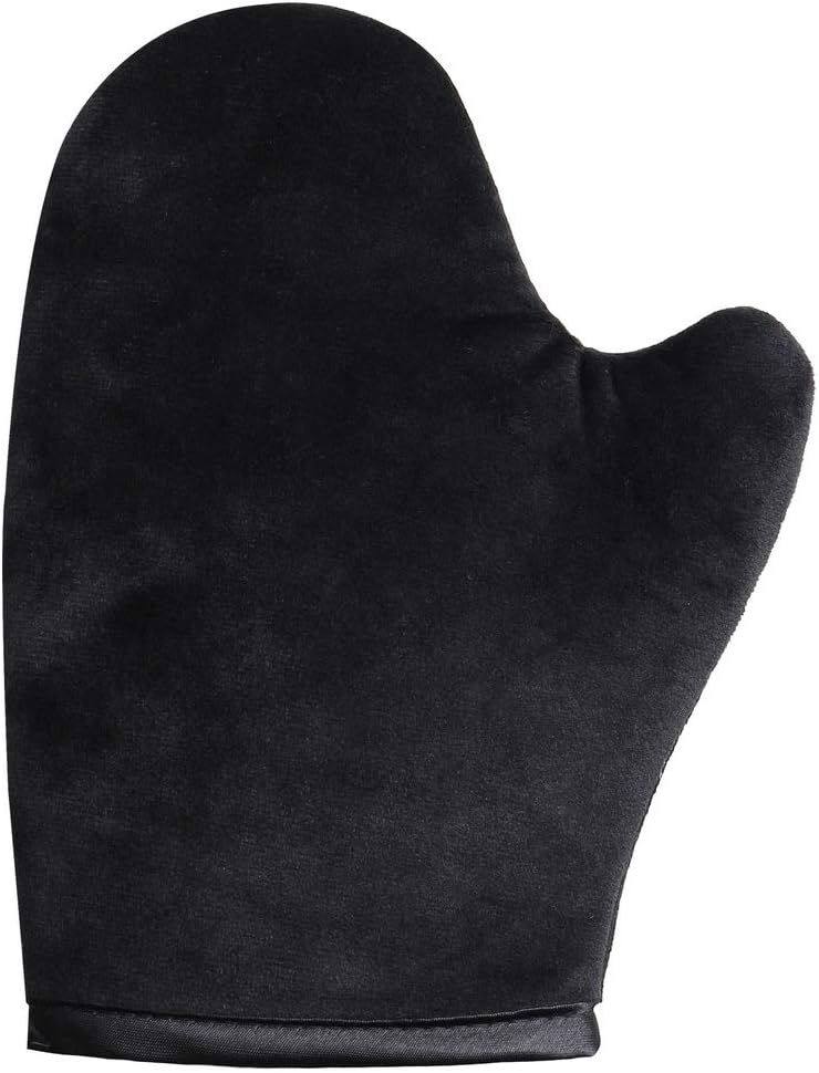 nuoshen Velvet Mitt, Reusable Tanning Mitt Velvet Self Tan Mitt Double Sided Fake Tan Mitt Self Tan Mitt With Thumb Ultra Soft Tanning Mit