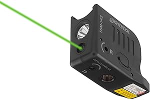 Nightstick TSM-14G Sub-Compact Handgun Light w/Green Laser - Li-Ion - Fits Glock G43X MOS /G48 MOS