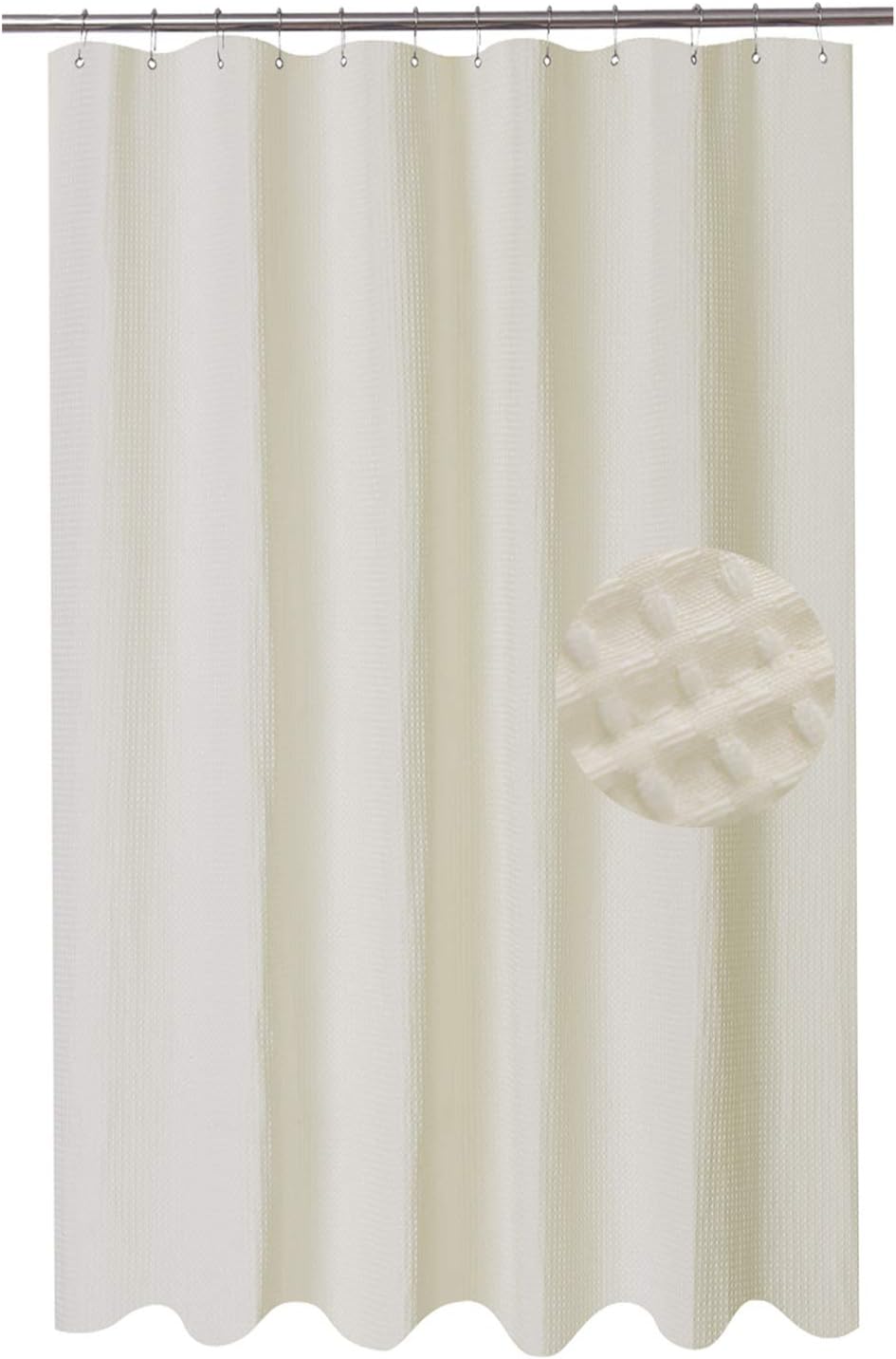 Amazon Com Barossa Design Extra Long Fabric Waffle Weave Shower