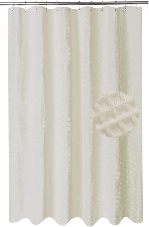 Amazon Com Barossa Design Extra Long Fabric Waffle Weave Shower