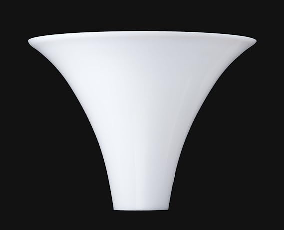 B P Lamp 10 Opal Glass Torchiere Lamp Shade Amazon Com