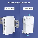 YuanLey 4 Port PoE Extender 3 Out 802.3af/at 100Mbps 100m Wall Din Rail view 6