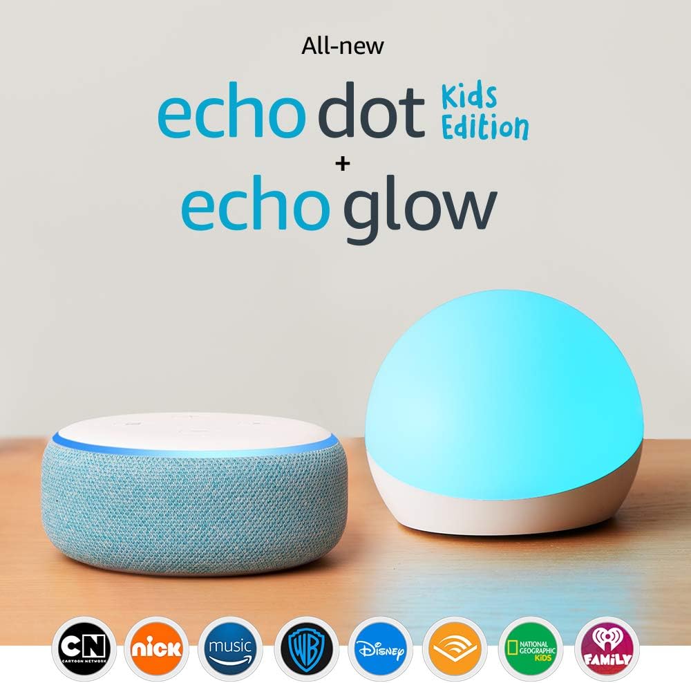 Echo Dot Kids Edition | Echo Dot Kids Edition - Blue Color - With Echo Glow | Best Offer Echo Dot Kids Edition | Echo Dot Kids Edition - Blue Color - With Echo Glow | Best Offer