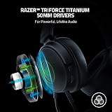 Razer Kraken V3 Wired USB Gaming Headset with Chroma RGB Black view 3