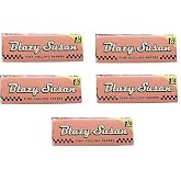 BLAZY Susan King Size Slim Rolling Papers 5 Packs 50 Sheets PER Pack