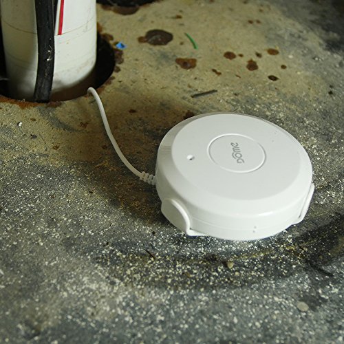 Dome Home Automation Leak Sensor Wireless ZWave Plus with Remote