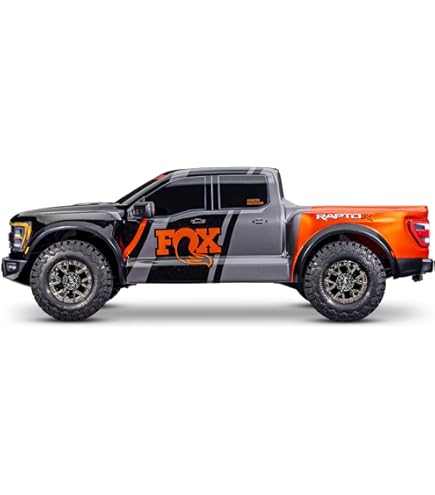 Amazon.com: Traxxas Ford Raptor R 4X4 Ultimate Orange : Toys & Games