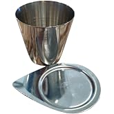 GSC International CHF-30-SS: Stainless Steel Crucibles with Lids, 30ml