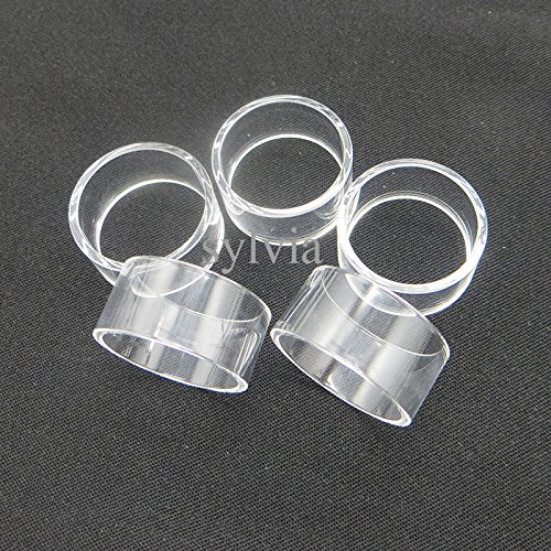 5 Pcs Micro Tfv4 Plus Replacement Glass For 24 5mm
