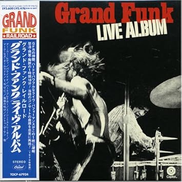 Amazon ライヴ アルバム 紙ジャケット仕様 グランド ファンク レイルロード ロック ミュージック