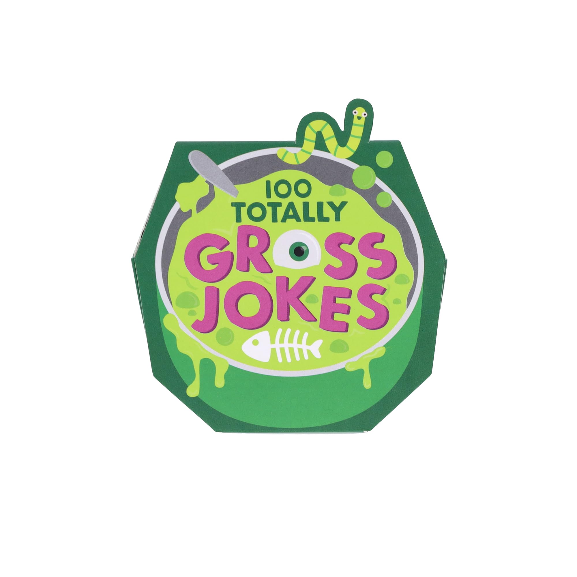 Ridley's | 100 Totally Gross Jokes | Novelty Party Games | Ages 8+ | 1+ Players