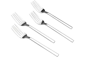 Doryh 12-Piece Stainless Steel Dessert Forks Set